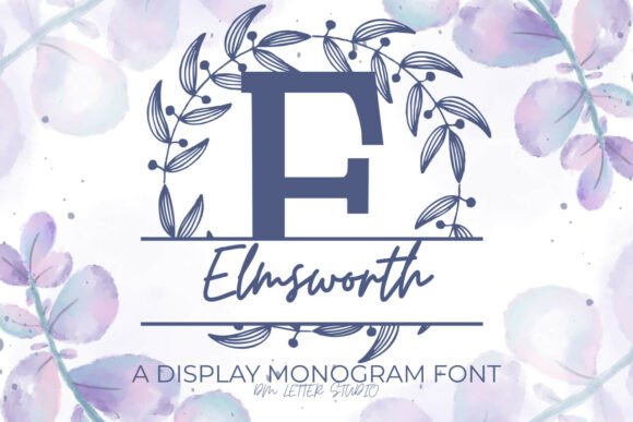 A Marketer's Real-World Review of the Elmsworth Split Monogram Font