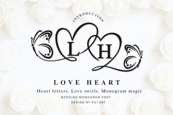A Web Designer's Review: Love Heart Monogram as a Display Font