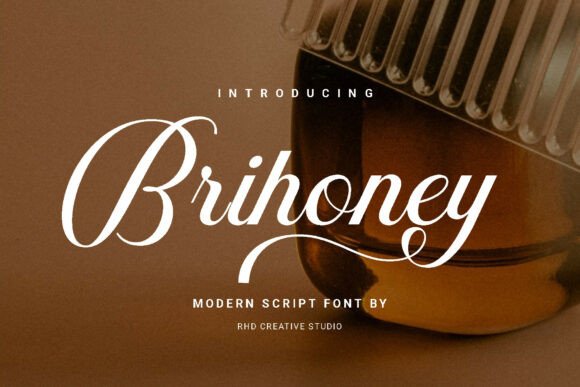 Brihoney: The Delicate Script Font for Modern Marketing
