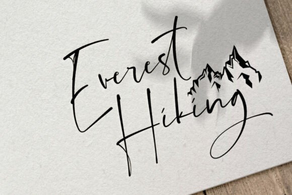 Everest Hiking: The Signature Font for Editorial Atmosphere