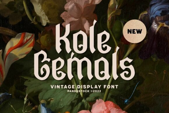 Kole Gemols: A Font for Editorial Atmosphere