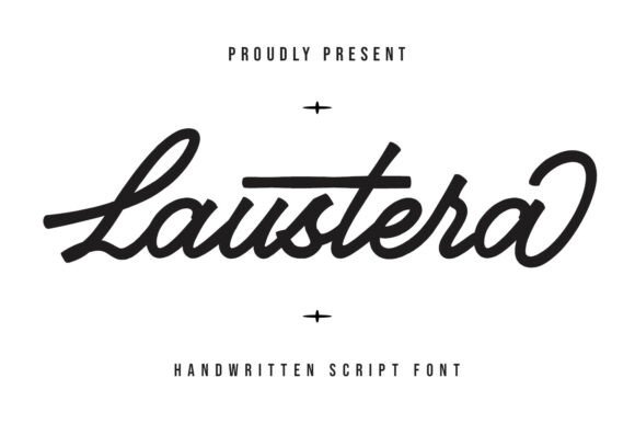Laustera: A Handwritten Font for Distinctive Digital Design