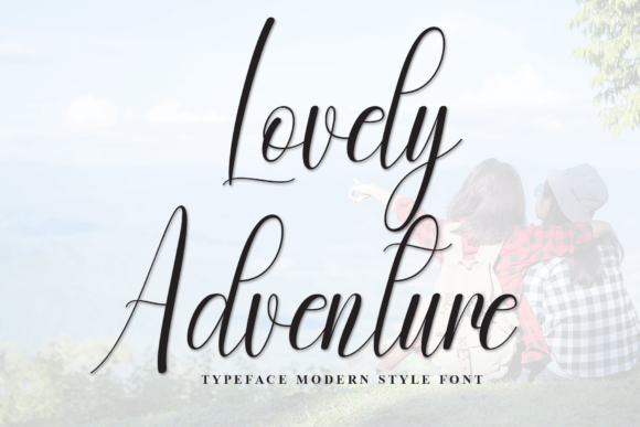 Lovely Adventure: A Font That Creates a Cohesive Brand Story