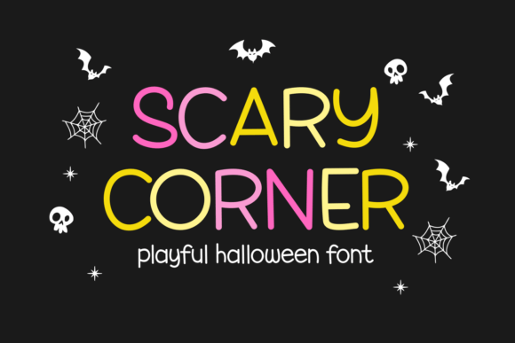 Scary Corner: A Charming Font for Crafting a Memorable Business Brand