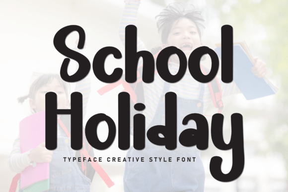 School Holiday Font: A Warm Touch for Your Brand Story