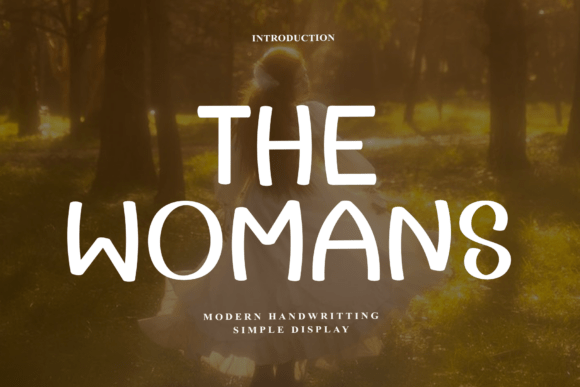 The Womans: A Strategic Font for Modern Visual Marketing