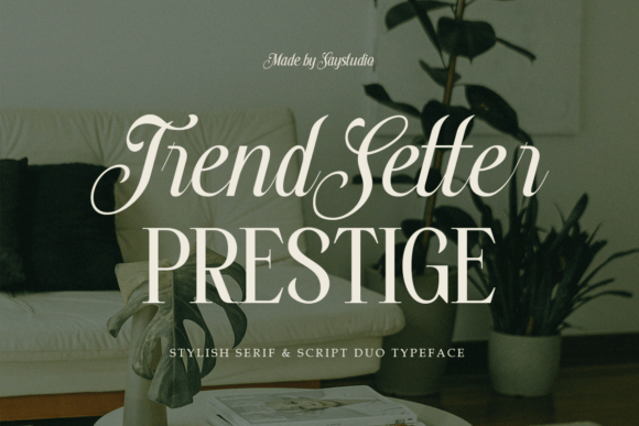 Trendsetter Prestige: A Typeface That Builds Digital Confidence